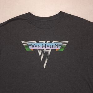 Van Halen Band Crew Neck Short Sleeve Graphic T-Shirt Adult Mens Size XL Gray